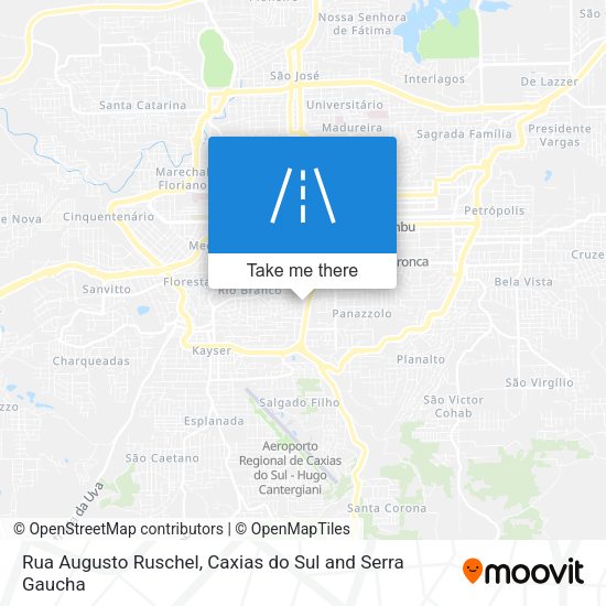 Rua Augusto Ruschel map