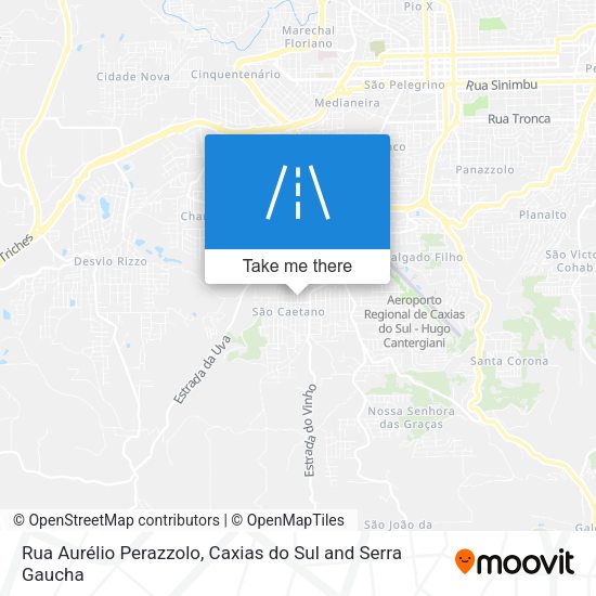 Rua Aurélio Perazzolo map