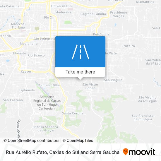 Rua Aurélio Rufato map