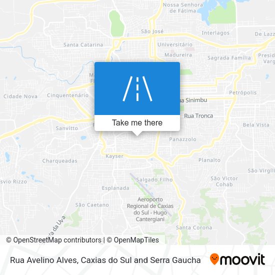 Rua Avelino Alves map