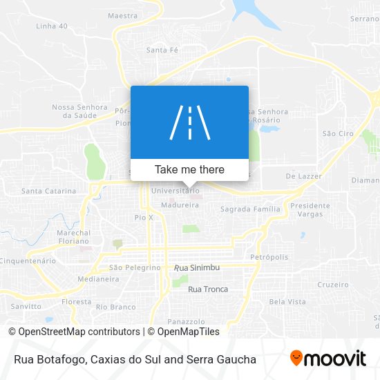 Rua Botafogo map