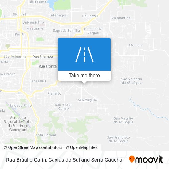 Rua Bráulio Garin map