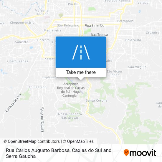 Rua Carlos Augusto Barbosa map