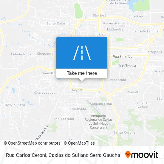 Rua Carlos Ceroni map