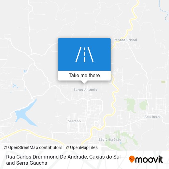 Rua Carlos Drummond De Andrade map