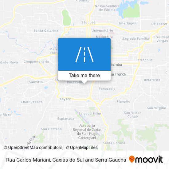 Rua Carlos Mariani map