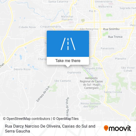 Rua Darcy Narciso De Oliveira map