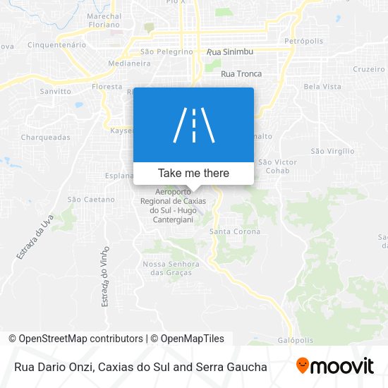 Rua Dario Onzi map