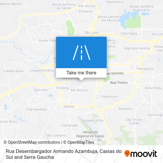 Rua Desembargador Armando Azambuja map