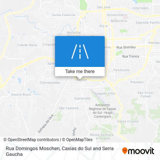 Rua Domingos Moschen map