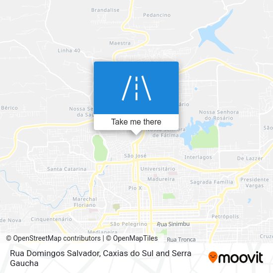 Rua Domingos Salvador map