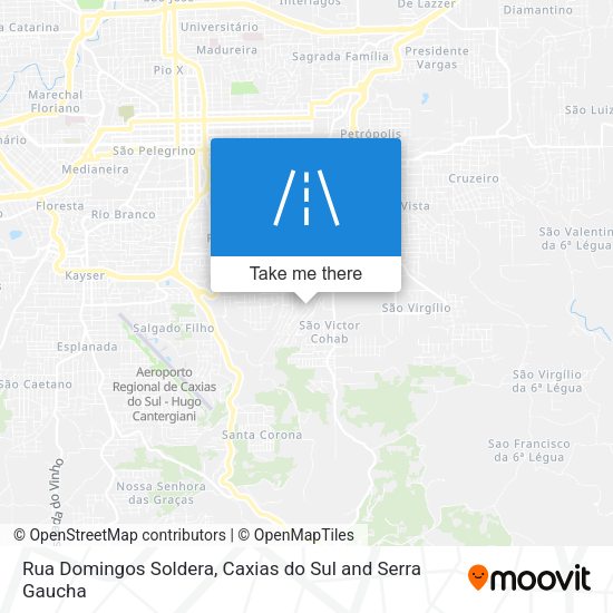 Rua Domingos Soldera map