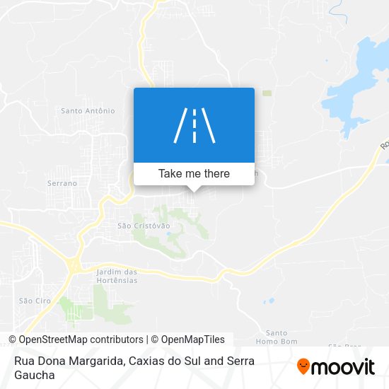 Rua Dona Margarida map