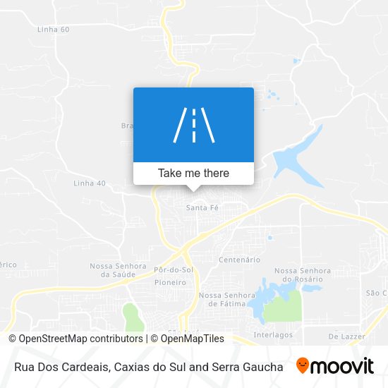Rua Dos Cardeais map