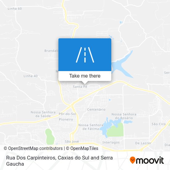 Rua Dos Carpinteiros map