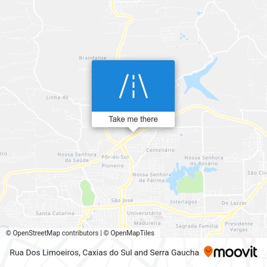 Rua Dos Limoeiros map