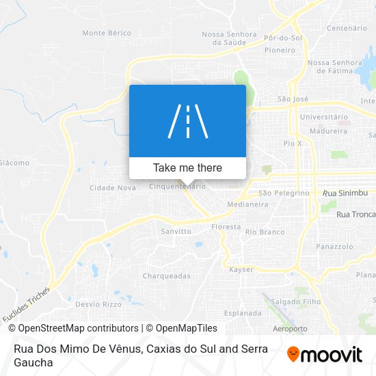 Rua Dos Mimo De Vênus map