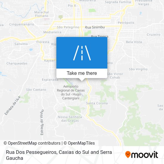 Rua Dos Pessegueiros map