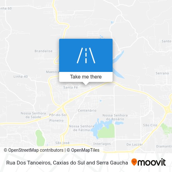 Rua Dos Tanoeiros map