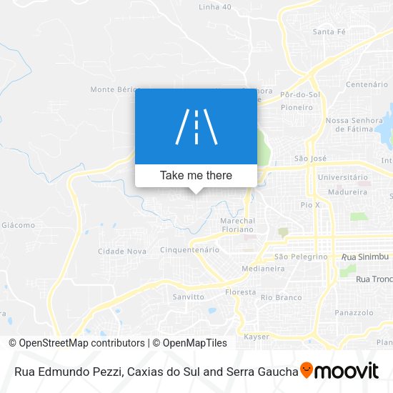 Rua Edmundo Pezzi map