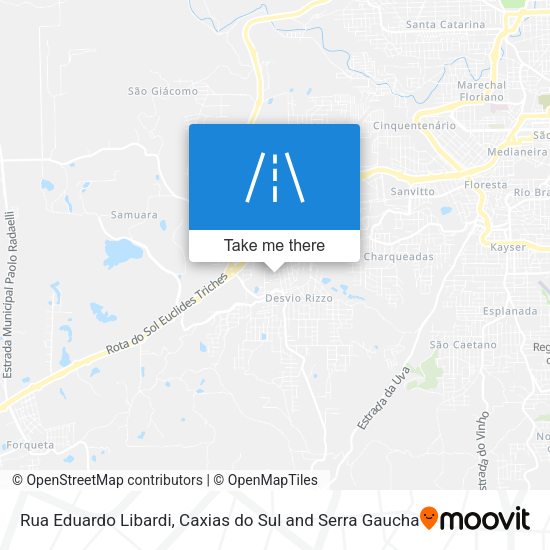 Rua Eduardo Libardi map
