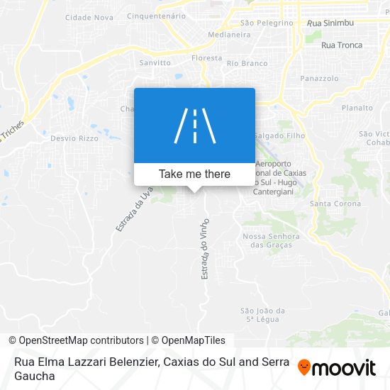 Rua Elma Lazzari Belenzier map