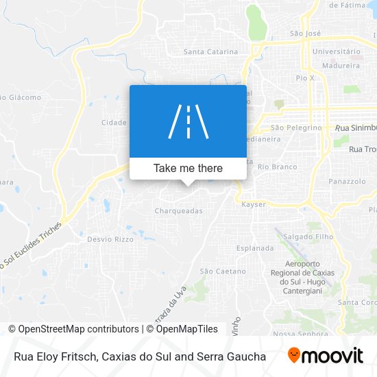 Rua Eloy Fritsch map