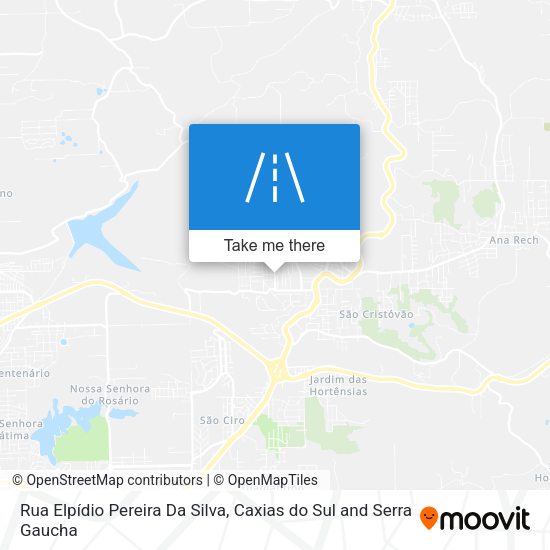 Rua Elpídio Pereira Da Silva map