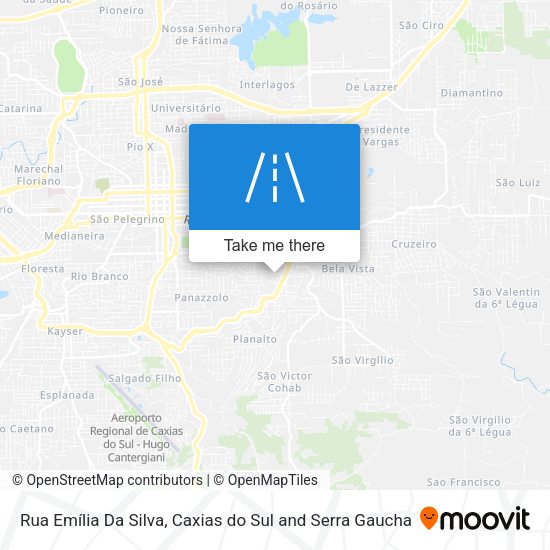 Rua Emília Da Silva map