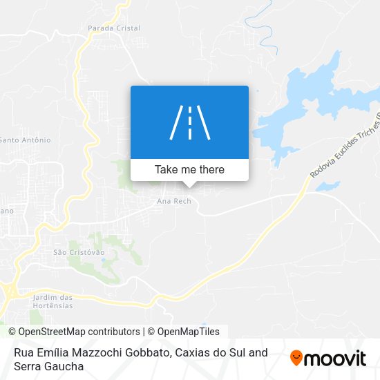 Rua Emília Mazzochi Gobbato map