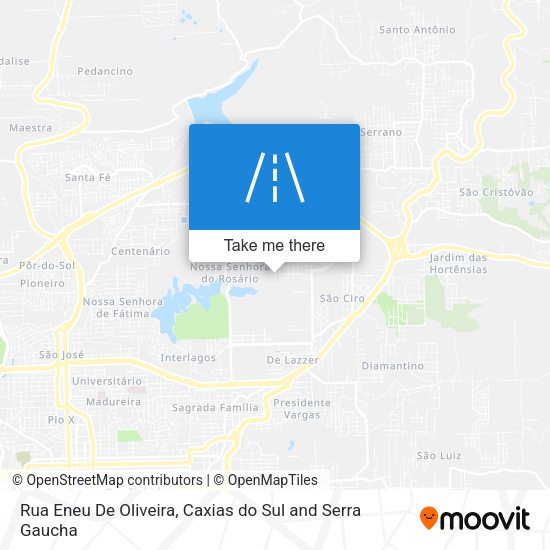 Rua Eneu De Oliveira map