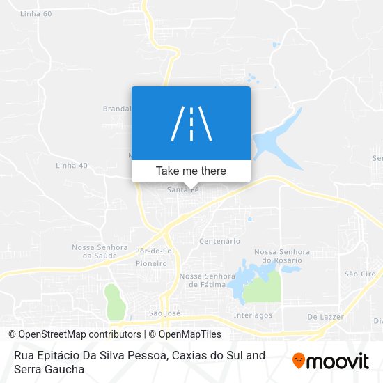 Rua Epitácio Da Silva Pessoa map