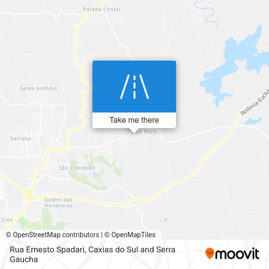 Rua Ernesto Spadari map