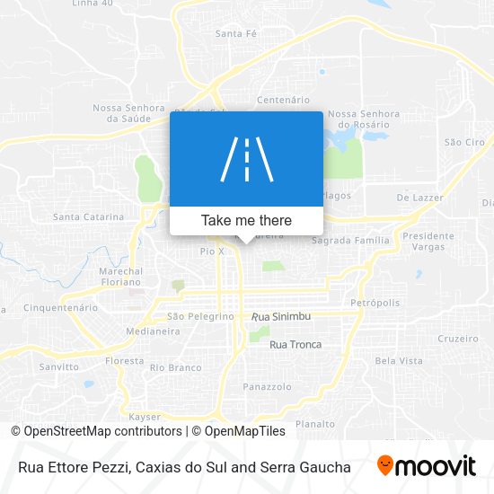 Rua Ettore Pezzi map