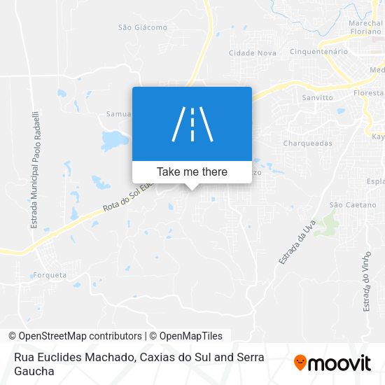 Rua Euclides Machado map