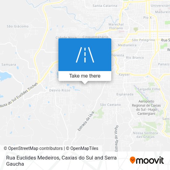 Rua Euclides Medeiros map