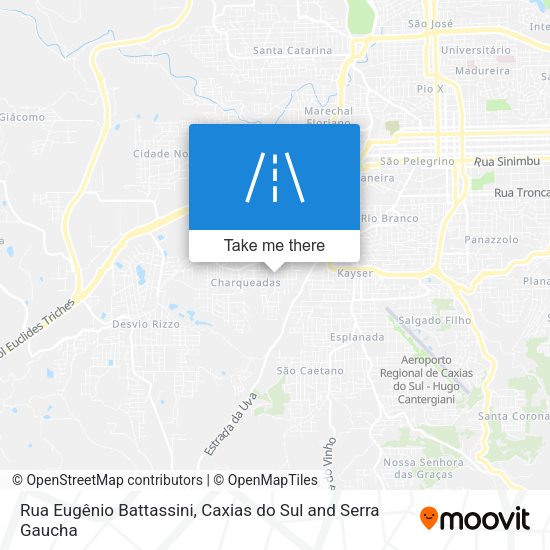 Rua Eugênio Battassini map
