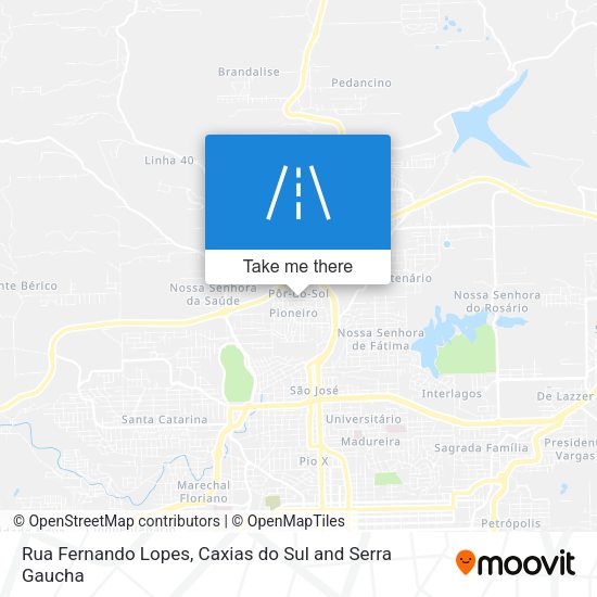 Rua Fernando Lopes map