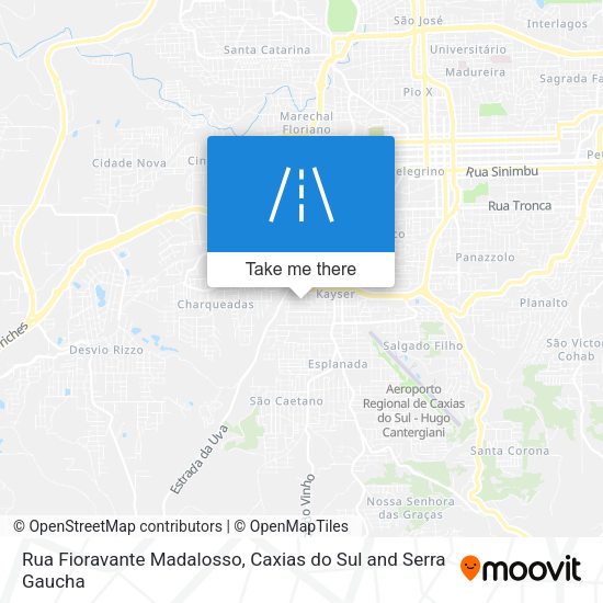 Rua Fioravante Madalosso map