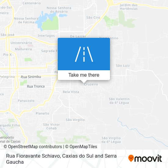 Rua Fioravante Schiavo map