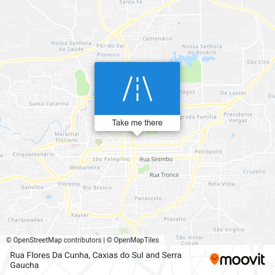 Rua Flores Da Cunha map