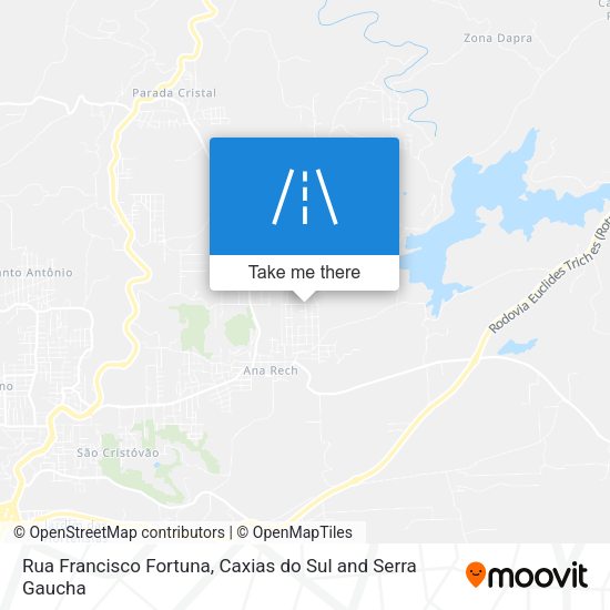 Rua Francisco Fortuna map