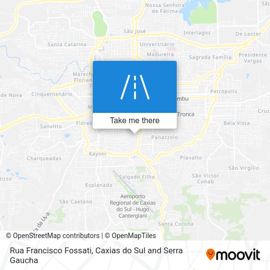 Rua Francisco Fossati map