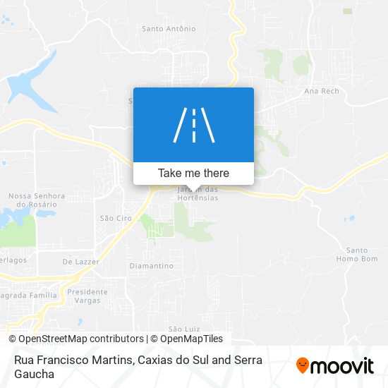 Rua Francisco Martins map