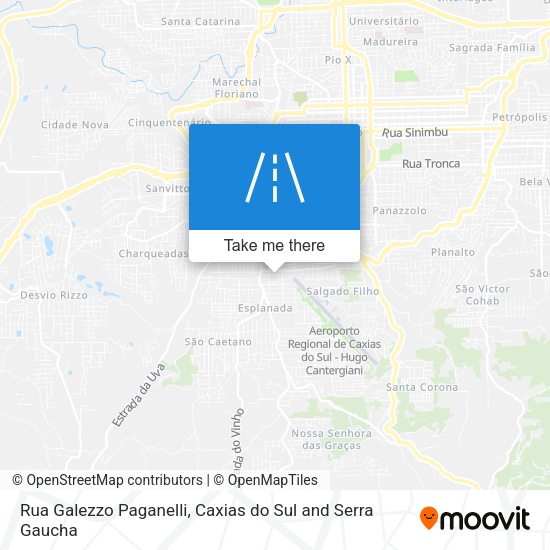 Rua Galezzo Paganelli map
