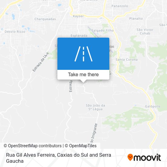 Rua Gil Alves Ferreira map