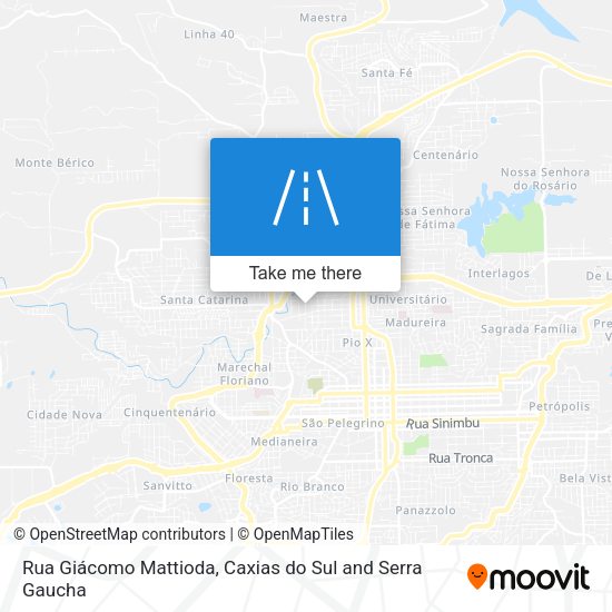Rua Giácomo Mattioda map