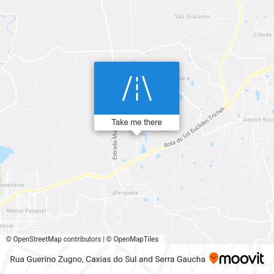 Rua Guerino Zugno map