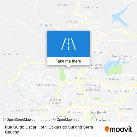 Rua Guido Oscar Horn map