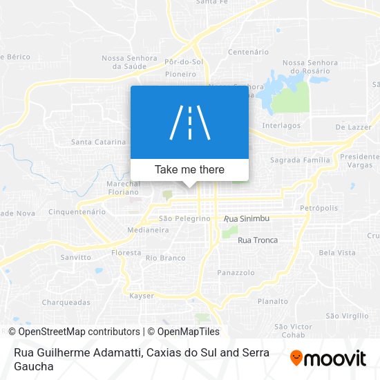 Rua Guilherme Adamatti map